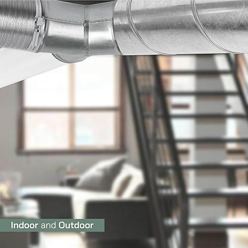 Miniatura 4 de Vent Systems Conector de conducto de 5 pulgadas, adaptador de manguera de 3 víasdivisor para manguera, conector de tubería redonda en forma de Y,