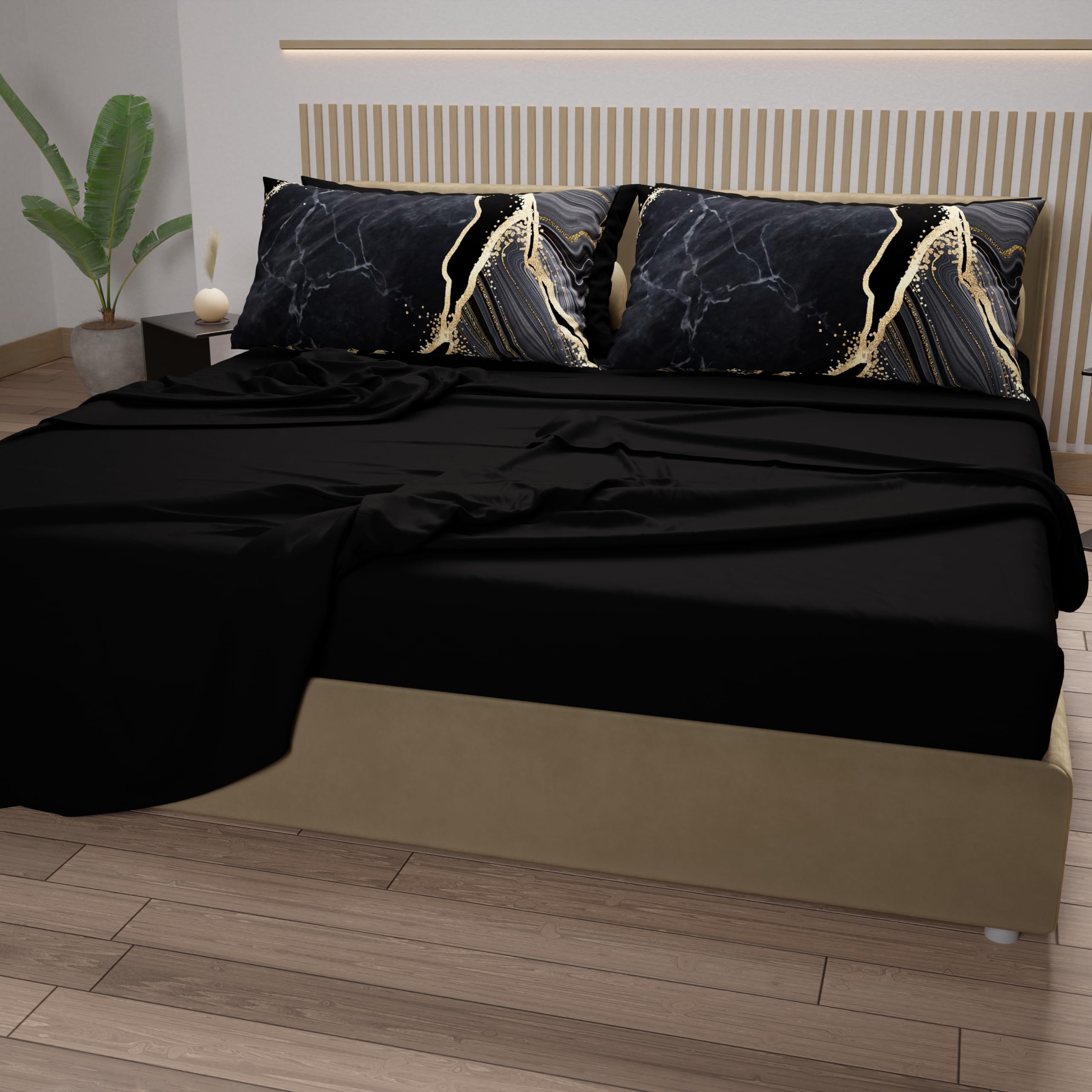 PETTI Artigiani Italiani, Cotton Sheets with Pillowcases in Digital Print - Image 3