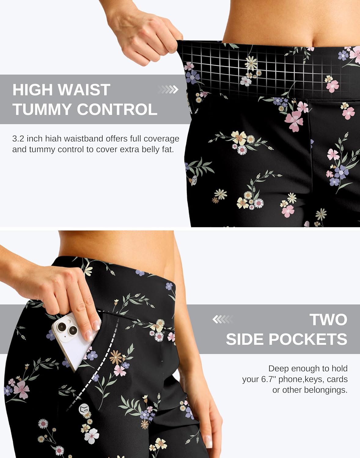 G Gradual Women's 13" Long Swim Board Shorts with Pockets High Waisted Quick Dry Beach Swimming Shorts for Women with Liner