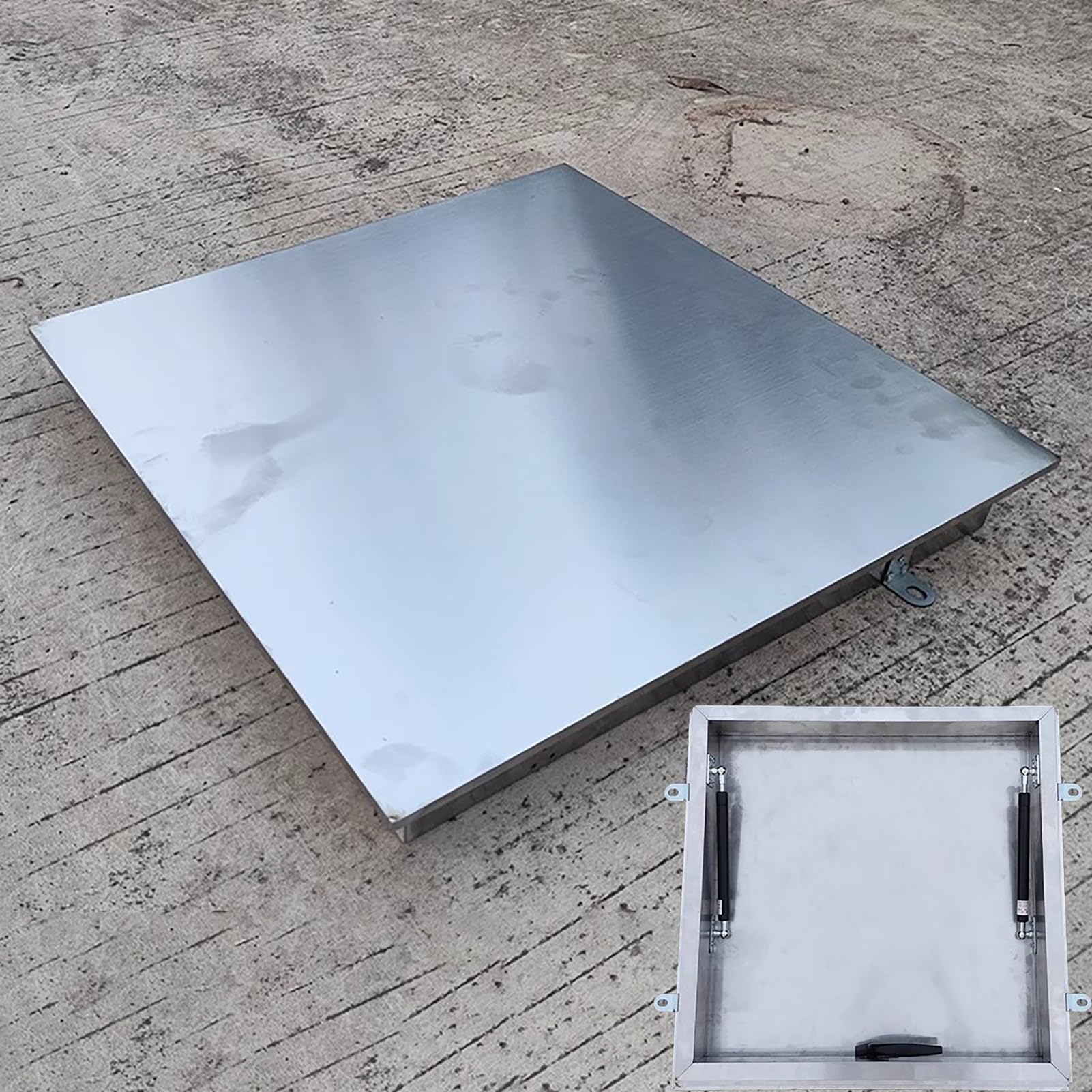 Cubierta de escotilla de techo y ventilación de escape duradera para acceso al ático