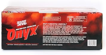 Jealous Devil Onyx Binchotan Charcoal, 20 lbs, Box