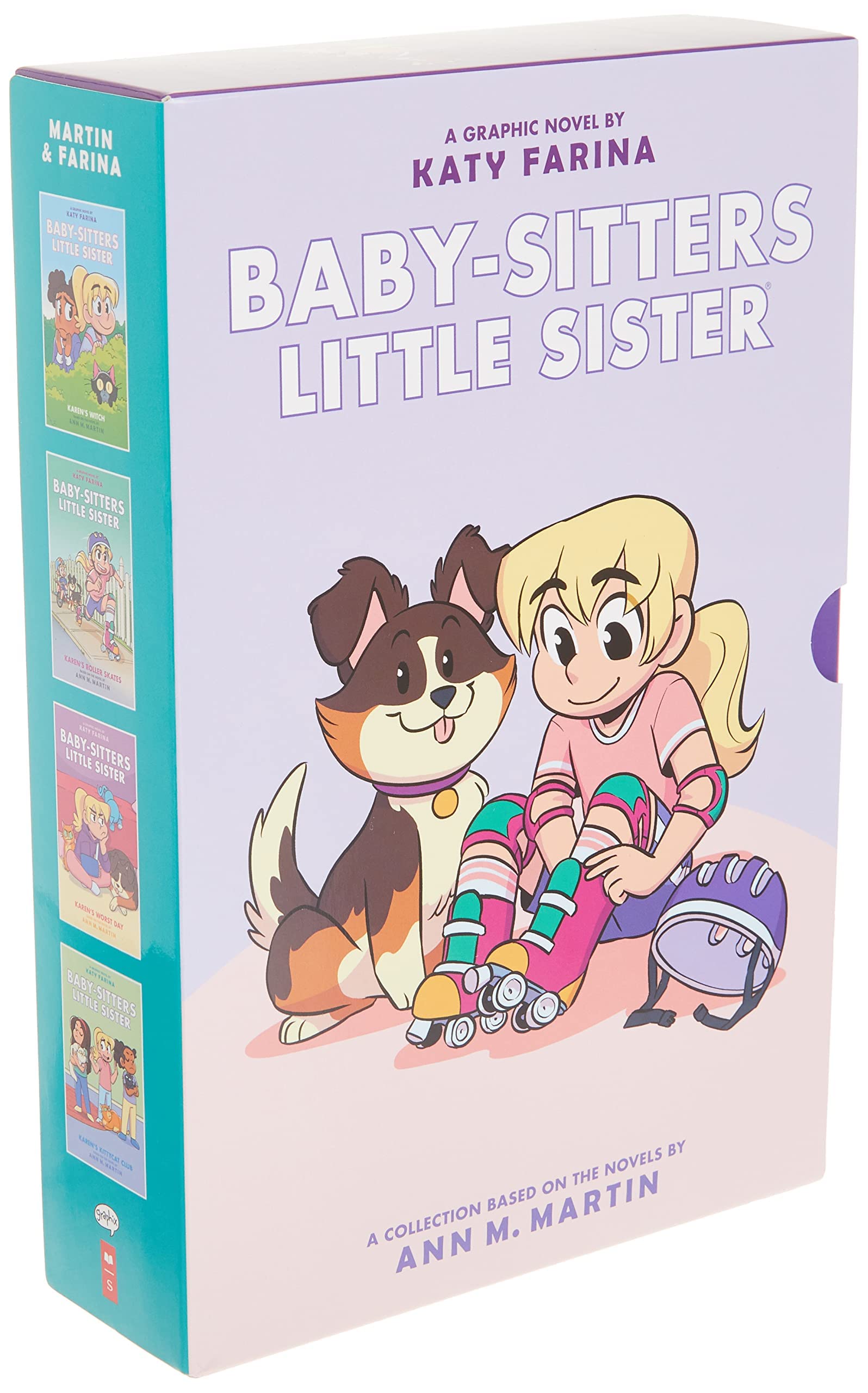 The Babysitters Little Sister Graphic Novels Box-set (Books 1 to 4) 4