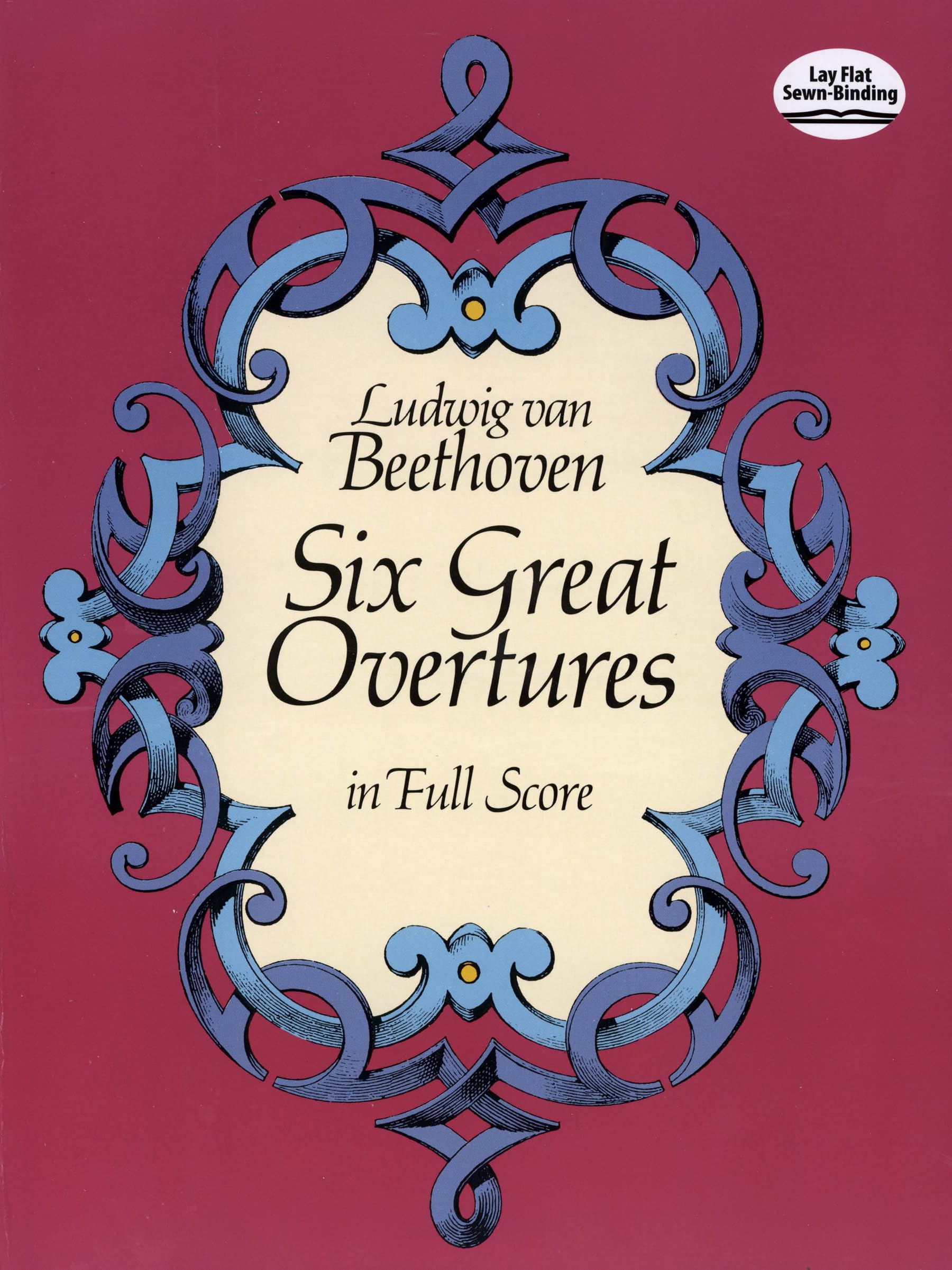 Beethoven Six Great Overtures (Full Score) Orch (Dover Orchestral Music Scores)