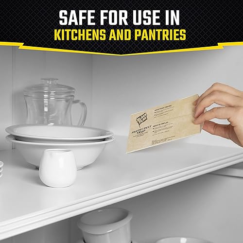 Miniatura 5 de Black Flag Trampa de pegamento para plagas de despensa, 2 unidades, fácil de usar, paquete de 12