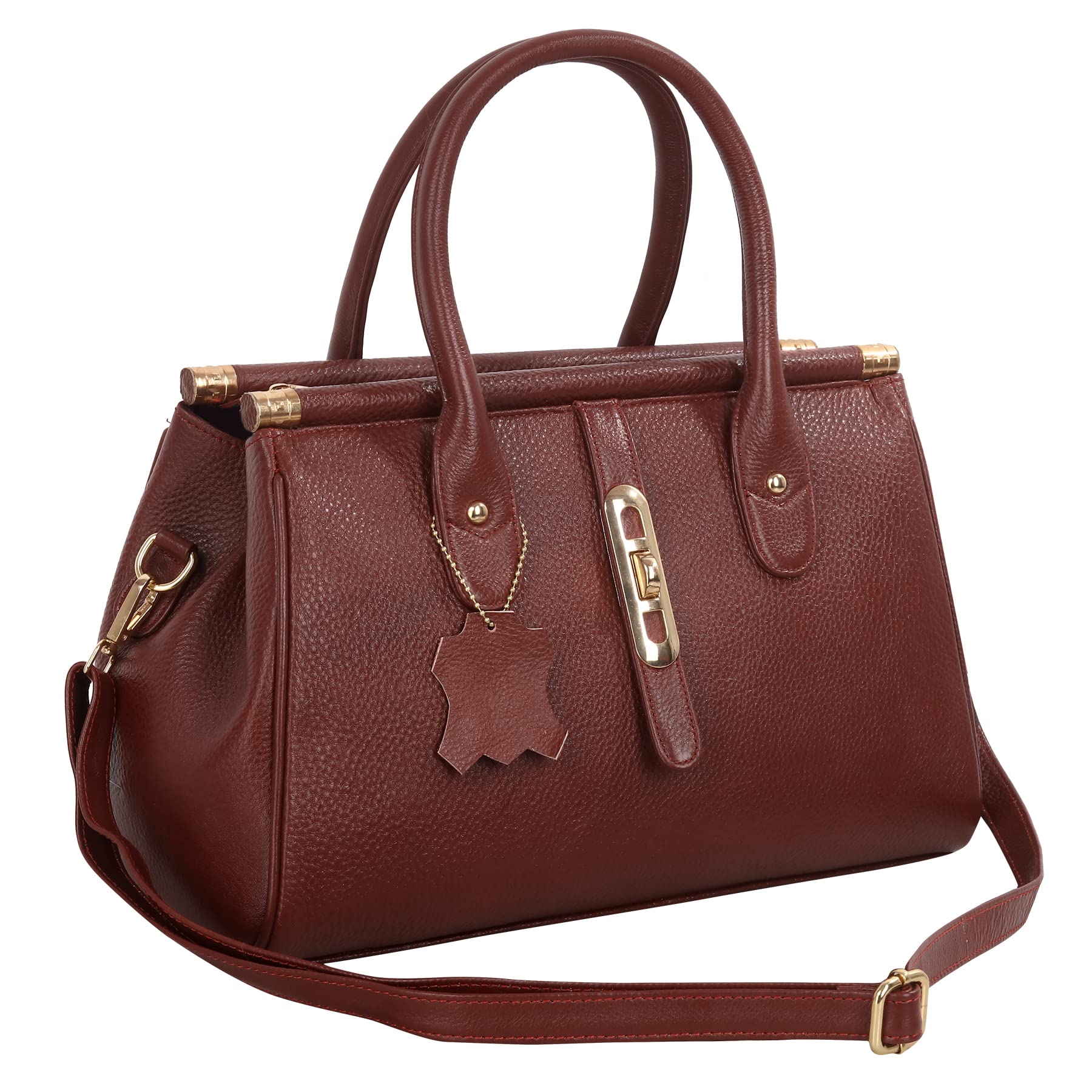 See full amazon price history chart for RICHSIGN LEATHER ACCESSORIES Full-Grain Natural Leather Top-Handle satchel Handbags & Shoulder Sling Bags For Women Office (Dimension- L-13 X H-8 x W- 6 Inch | Weight- 0.7 KG / 700 GR (BROWN) RICHSIGN LEATHER ACCESSORIES Full-Grain Natural Leather Top-Handle satchel Handbags & Shoulder Sling Bags For Women Office (Dimension- L-13 X H-8 x W- 6 Inch | Weight- 0.7 KG / 700 GR (BROWN) (B09SVC7J4K) Amazon Price History, Amazon Price Tracker