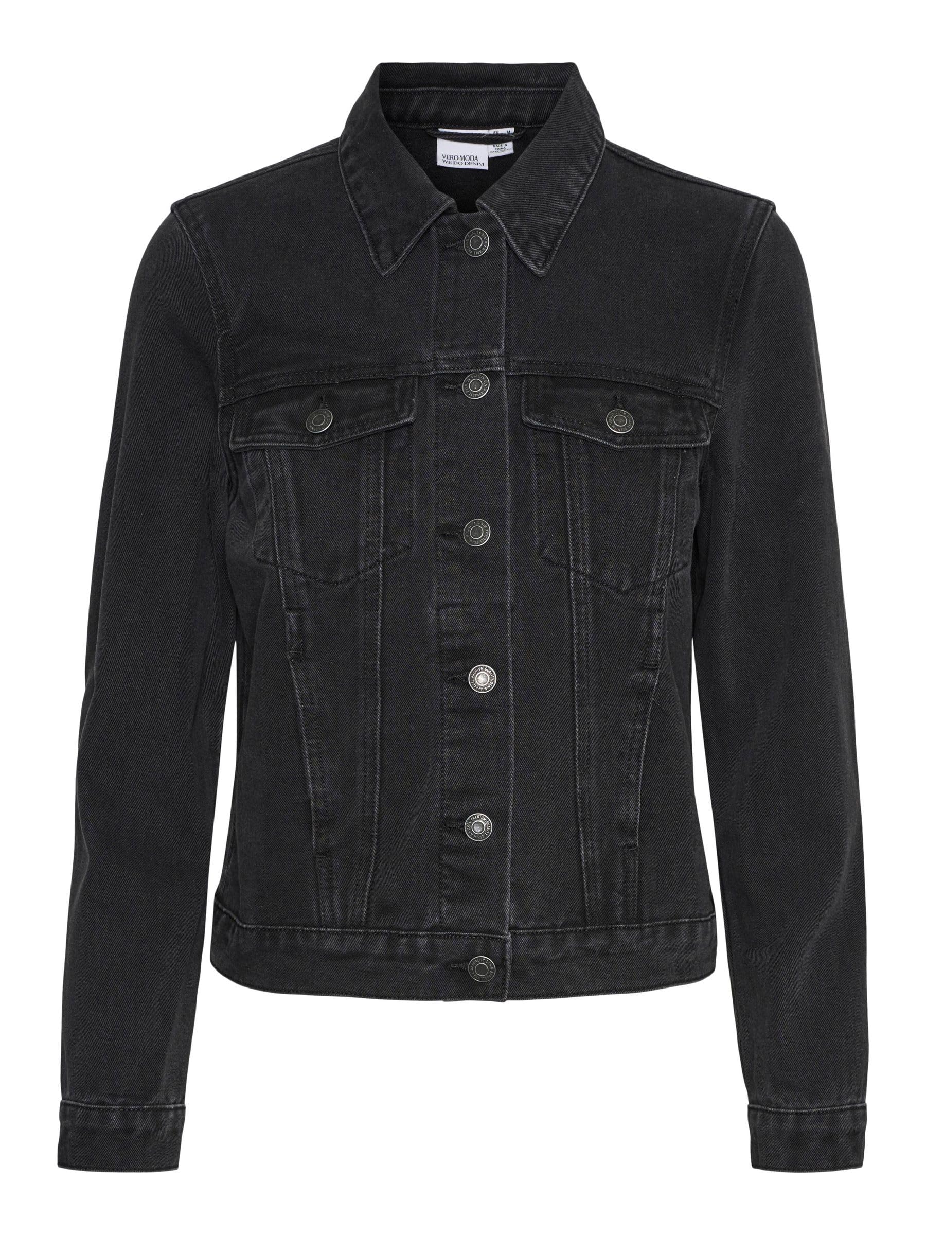 VERO MODA Vmluna LS Slim DNM Giacca Mix Ga Noos Giacca Donna