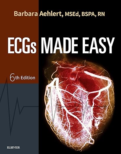 E-book - ECGs Made Easy - E-Book 6th Edition, Kindle Edition (PDF Instant Download)