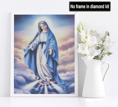 Miniatura 3 de Diymood - Kit de pintura de diamante 5D para adultos, arte de diamantes para mujeres, manualidades redondas de taladro completo, imagen de mosaico