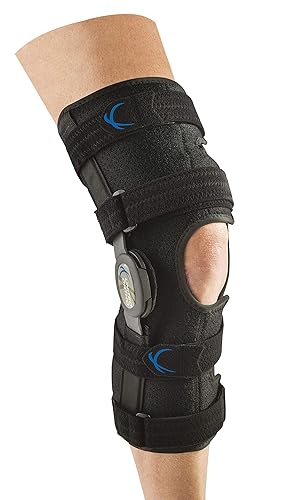 United Ortho 300200-08 Rodillera con bisagras envolventes KulSkyn, talla XL