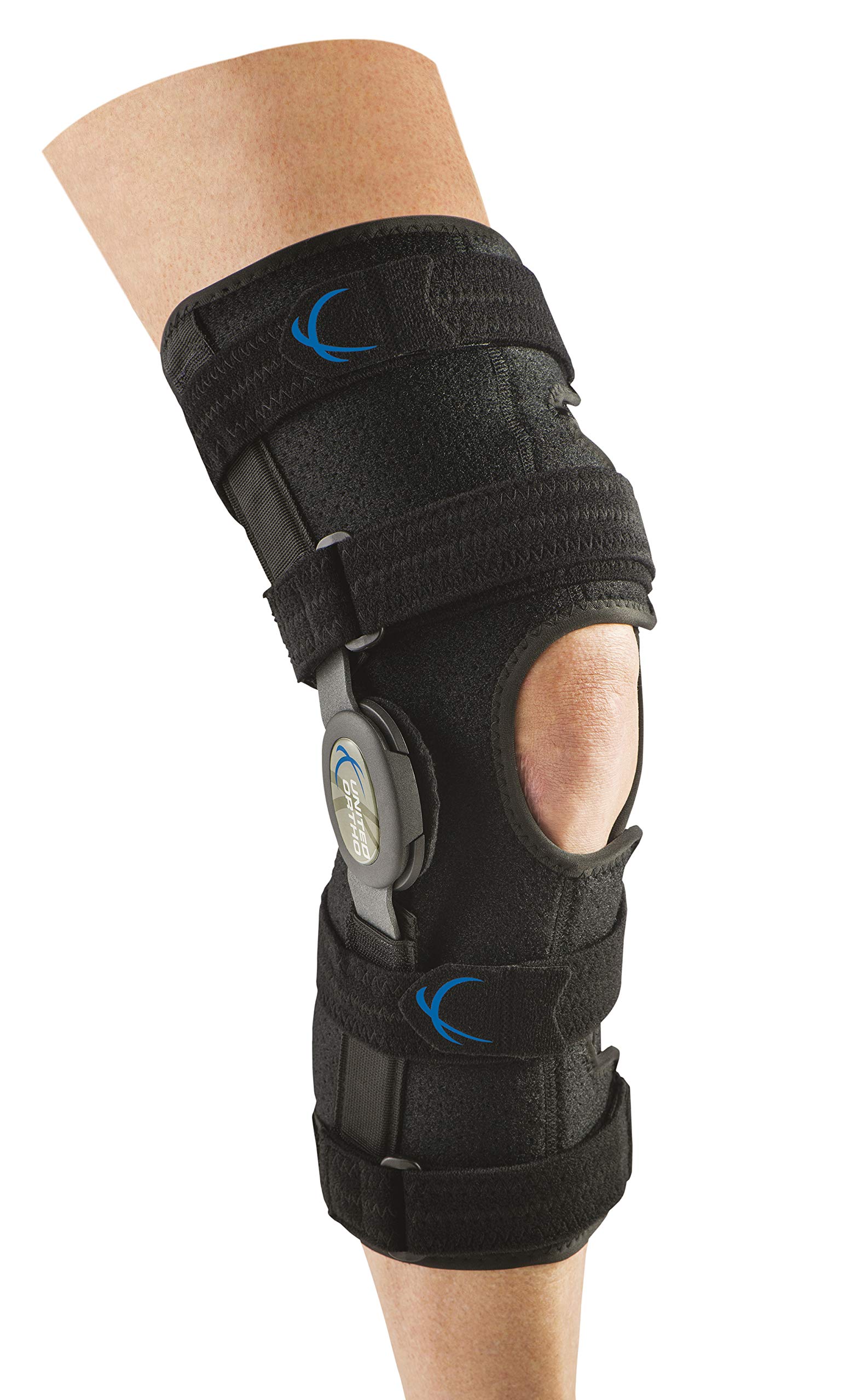 United Ortho KulSkyn 300200-08 Tutore per ginocchio alto avvolgente incernierato, XL
