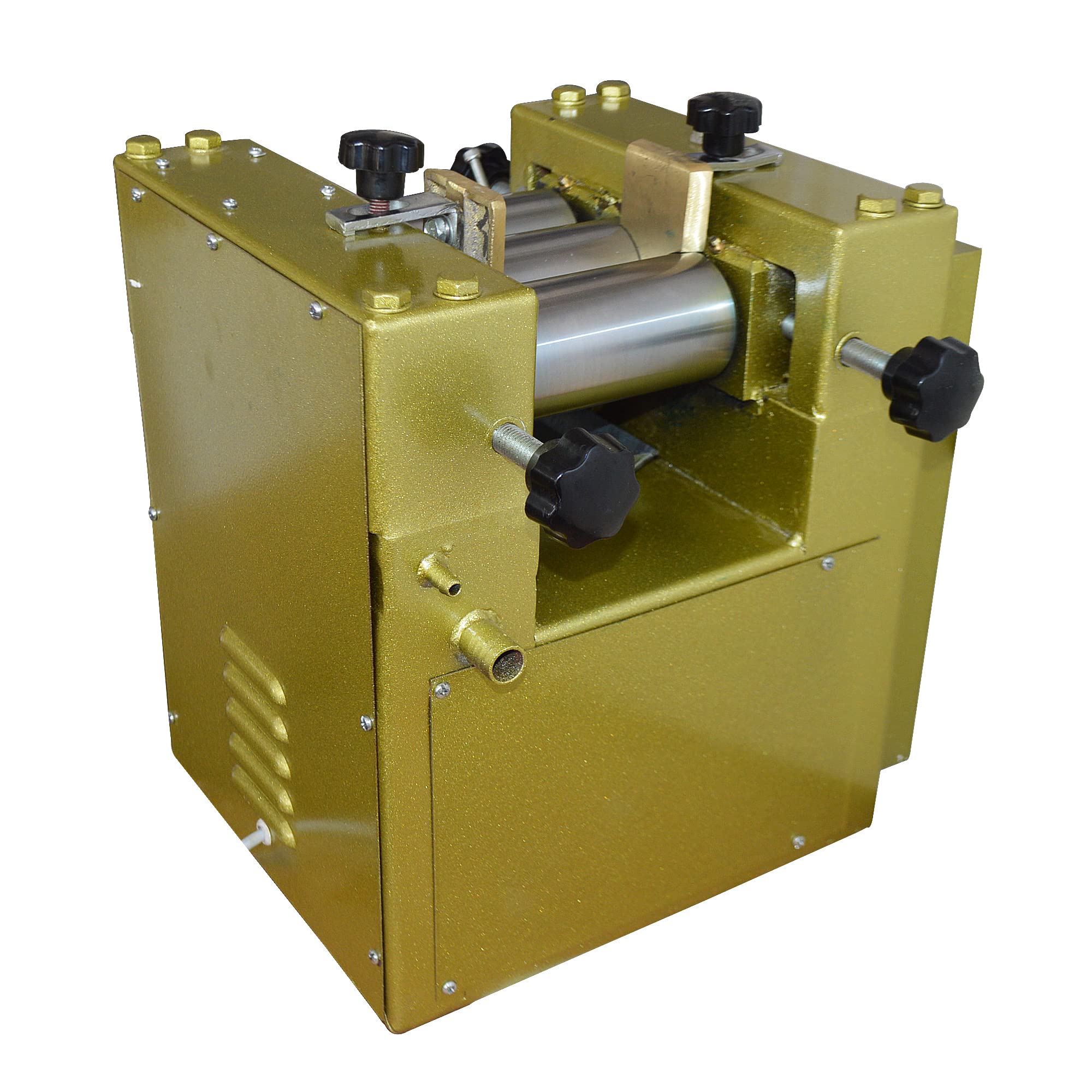 220V 750W Three Rolls Pigment Grinder Machine 3-18 m Ointment Milling Machine Water Cooling for Lab Paint Ink — view 3