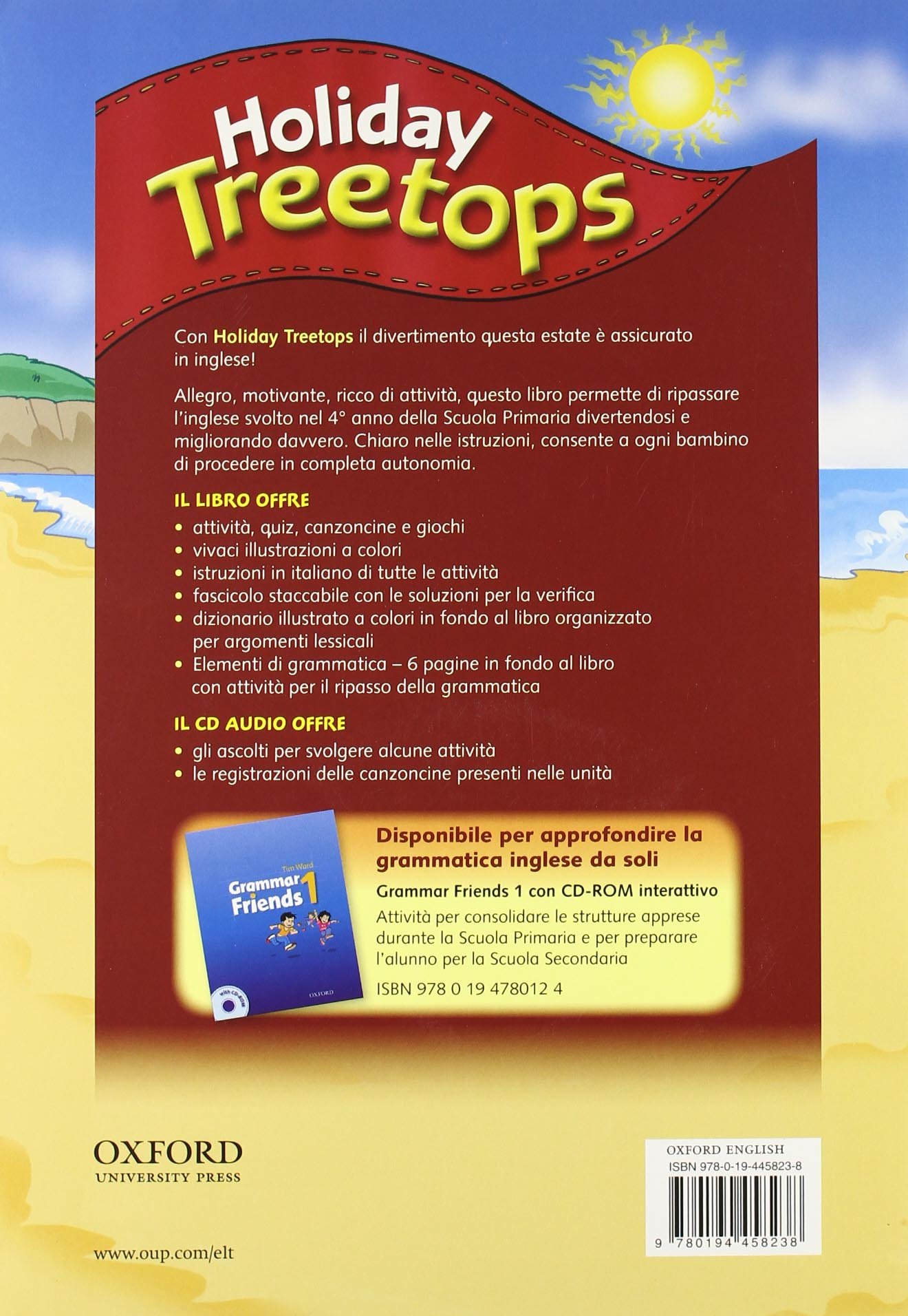 Treetops on Holiday Student's Book 4ª Classe Elementare