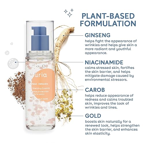 Miniatura 4 de Nuria Beauty  Defiende la Esencia de Blindaje de la Piel con Ginseng y Algarrobo  50 ML