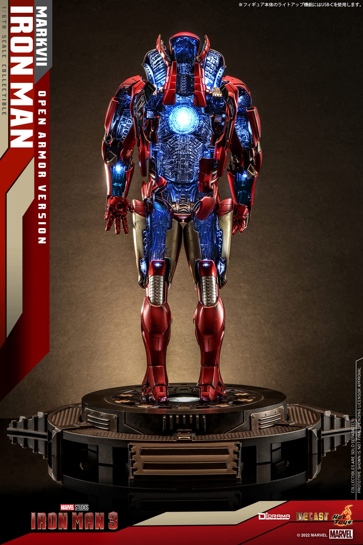 Amazon.co.jp: ムービー・マスターピース DIECAST アイアンマン3 