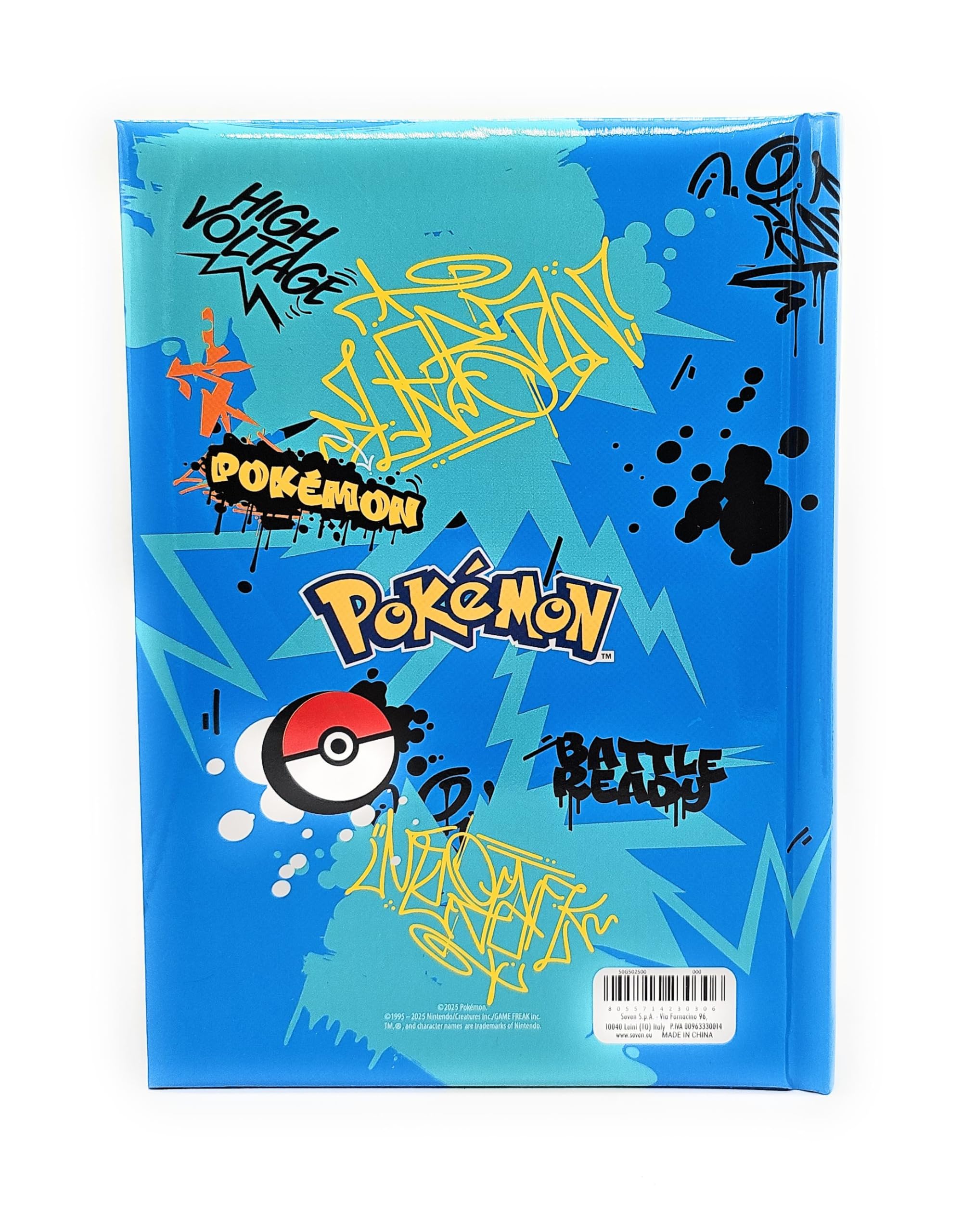 Seven DIARIO AGENDA SCUOLA POKEMON (Blu)