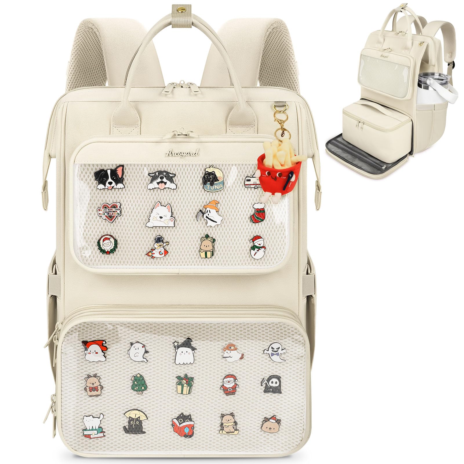 Large Ita Backpack with Lunch Compartment