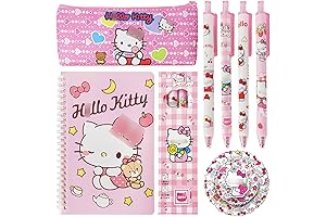 Cute Kitty School Stationery Set: Back to School Must-Have