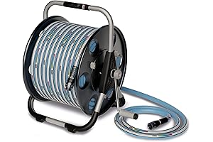 FITT Premium Heavy-Duty Retractable Water Hose Reel: Your Ultimate Outdoor Watering Solution