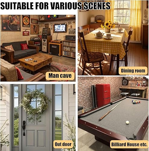 Miniatura 7 de Letrero de metal retro para baño, póster de baño humorístico, decoración artística de pared para baño, baño, bar, cafetería, garaje, regalos de 8 x