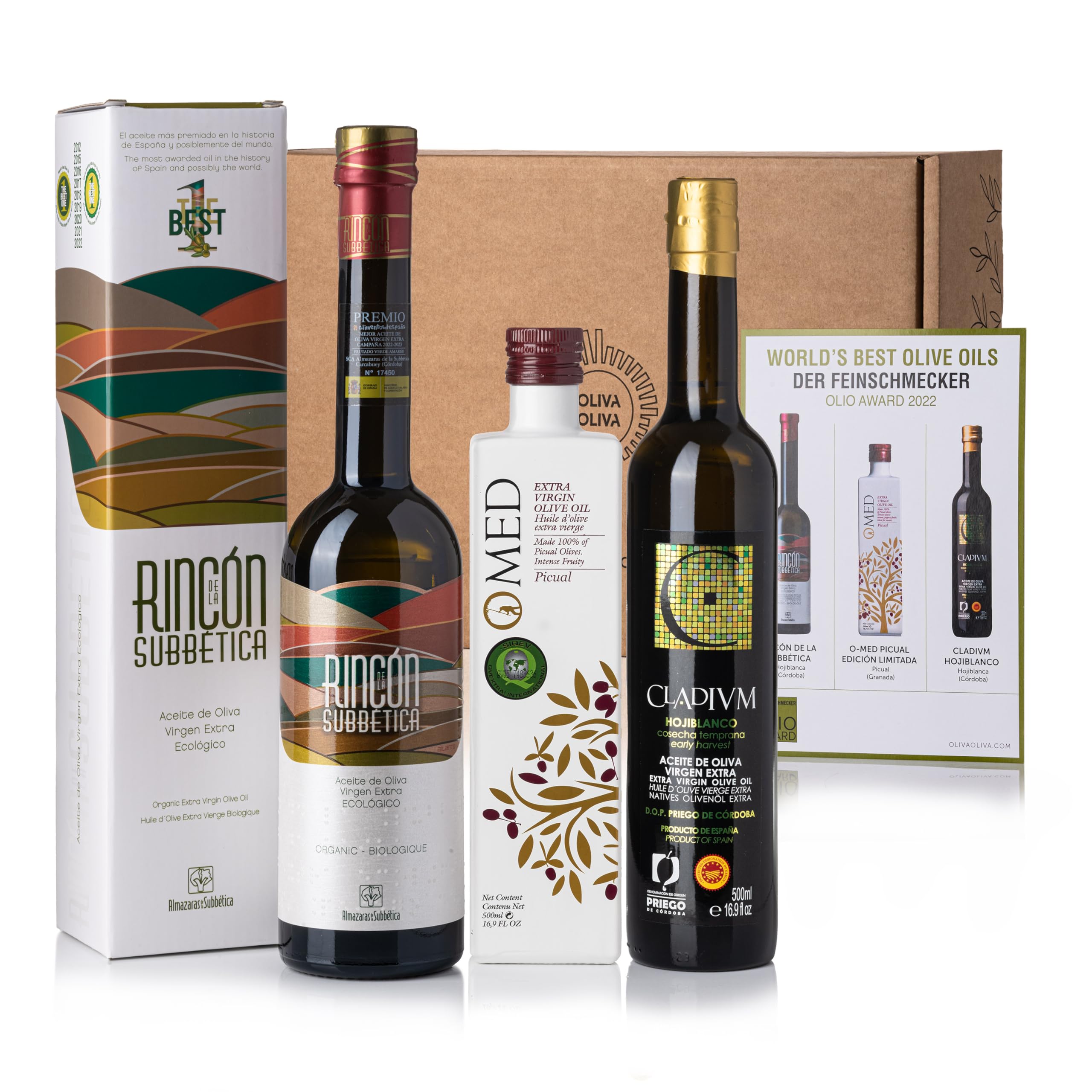 Mejores Aceites de Oliva Virgen Extra del Mundo – DER FEINSCHMECKER 2022 – OLIO Award