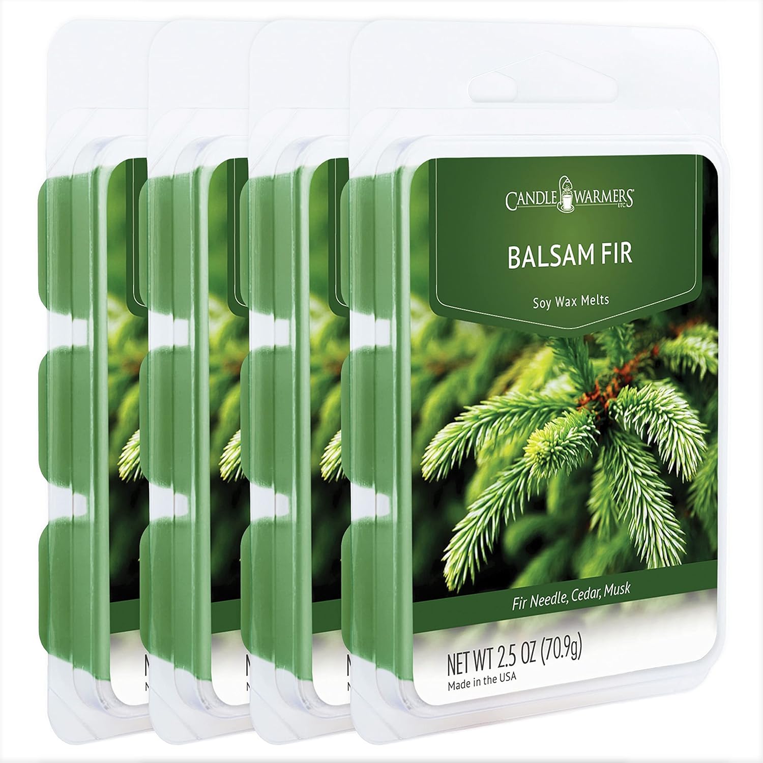 CANDLE WARMERS ETC Classic Wax Melts 2.5oz, Balsam Fir