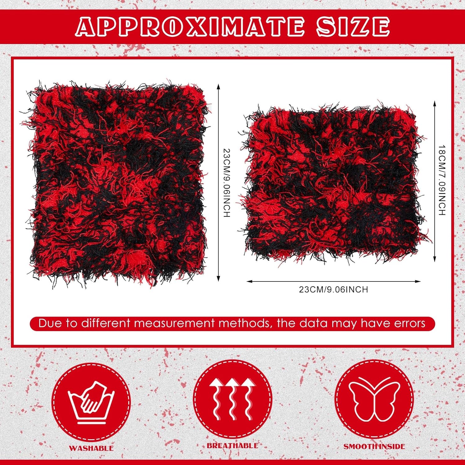 Chuarry Distressed Knitted Cat Ear Beanie Y2K for Women Men Vintage Crochet Hat Thick Slouchy Warm Cat Ear Hat Winter Outdoor - Image 2