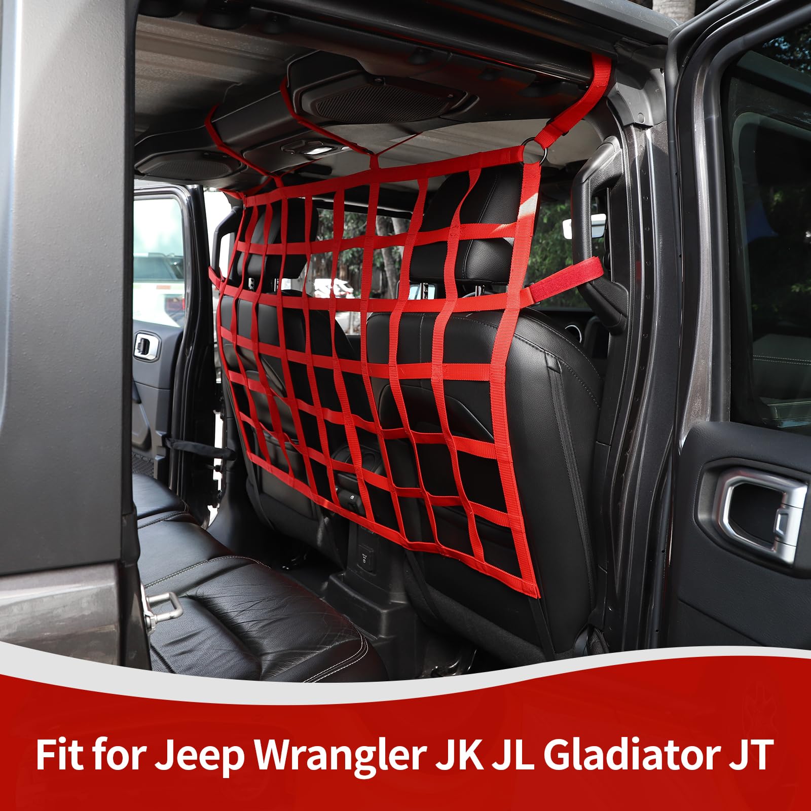 Dog Car Barrier Bestop 42501-01 Pet Barrier For 07-18 Jeep