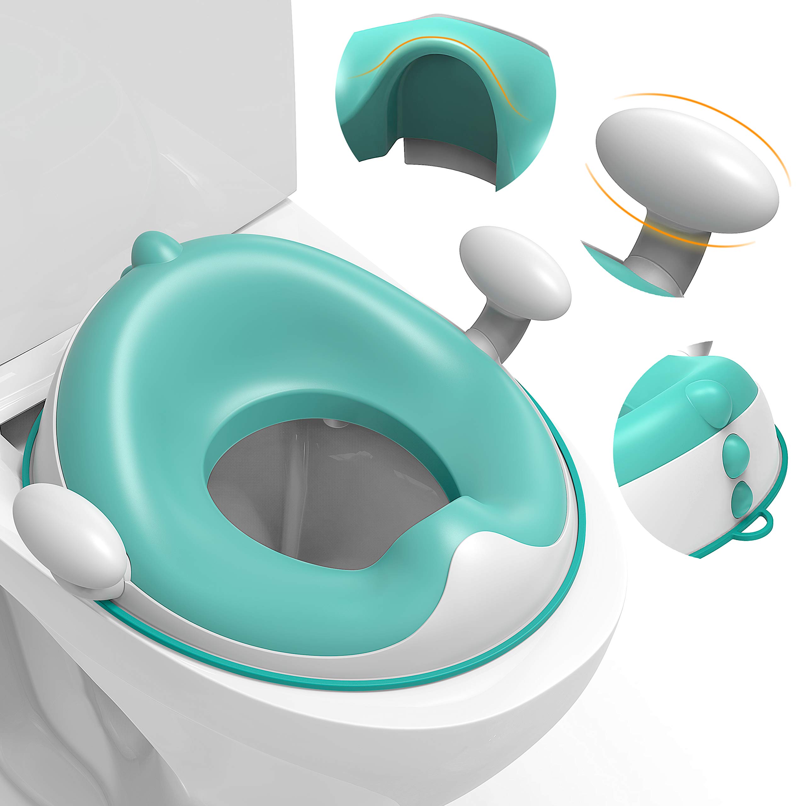 Buy Potty Seat for Toilet with Safety Handles Toddler Toilet Seat for