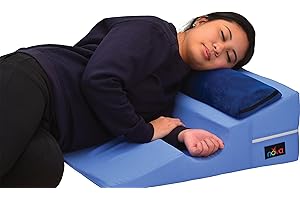 GERD Pillow System with Patented Wedge & Half Roll Pillow Technology