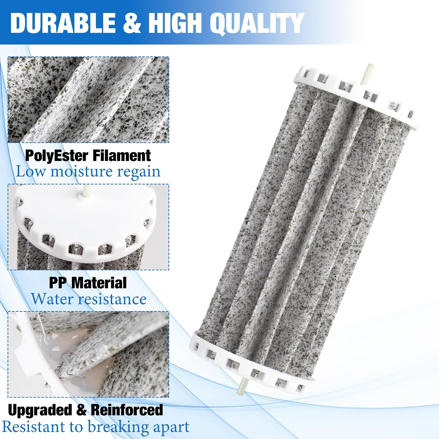 Bio Wheel Aquarium Filter Compatible with Marineland Penguin 200B 350B Bio-Wheel Power Filter Replacement Parts for 200 350 Assembly Biowheel Fish Tank Hang On Filter Part PRBW2350B (2 Pack) - 3