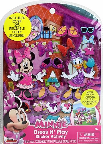 Tara Toy Minnie Mouse Dress N Play - 25ct