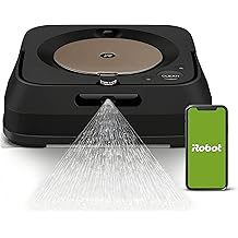 Braava Jet m6 (6012) Ultimate Robot Mop- Wi-Fi Connected, Precision Jet Spray, Smart Mapping, Works with Alexa, Ideal for Multiple Rooms, Recharges and Resumes, Black