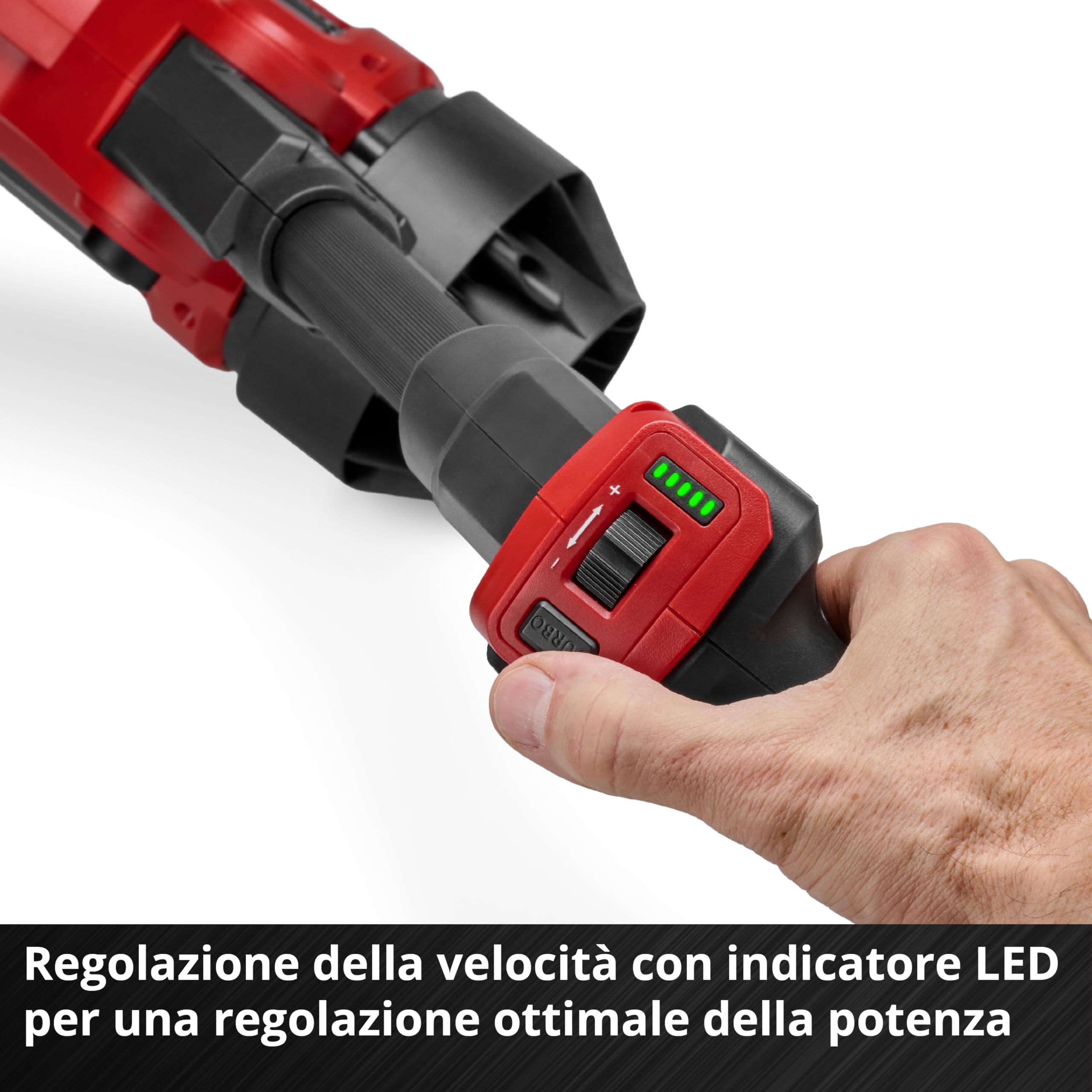 Einhell Professional Spazzafoglie GP-LB 36/270 Li E BL-Solo Power X-Change (36 V, aria 270 km/ora, Brushless, regolaz. giri, tubo 3 stadi, senza batteria)