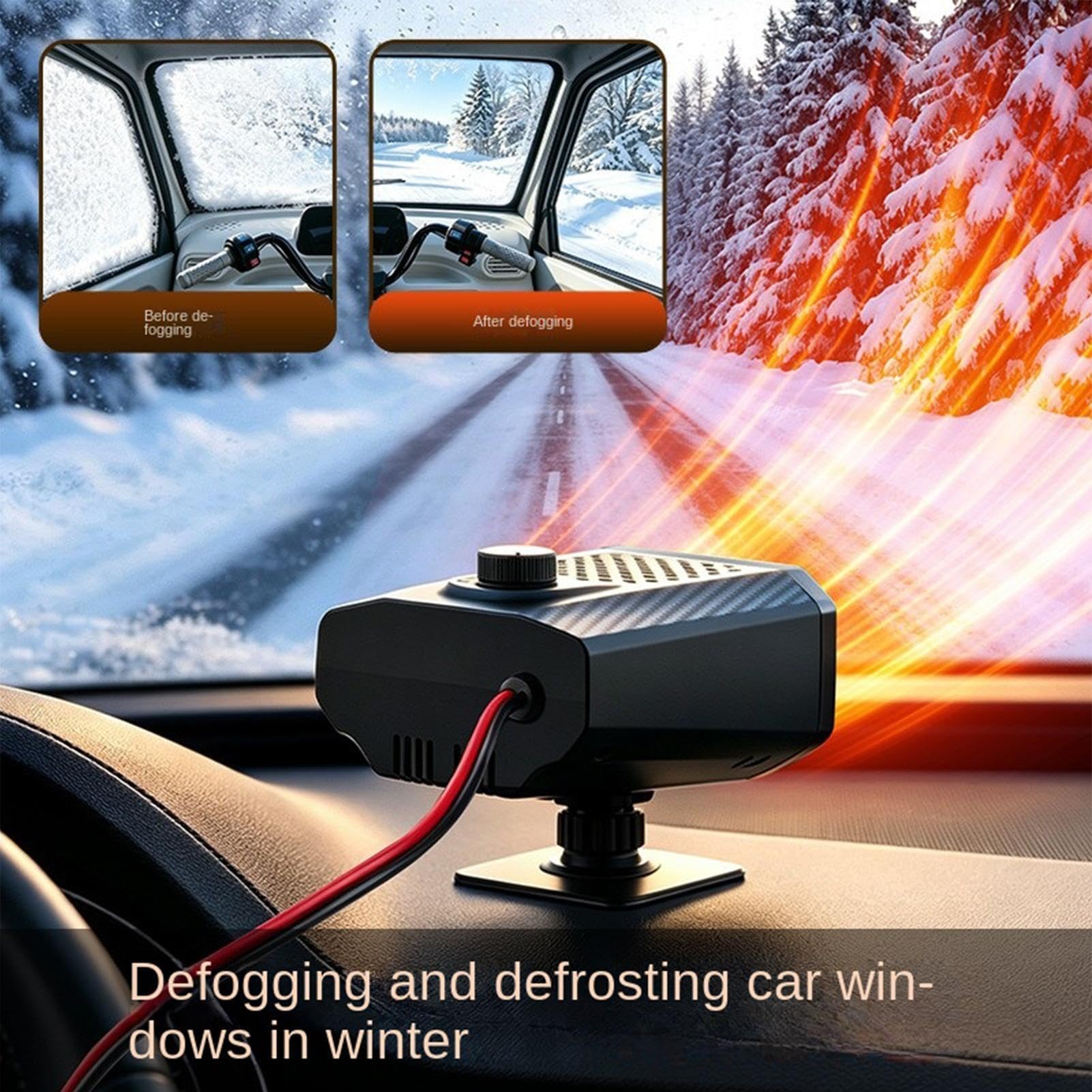 Chauffage de voiture pour chauffage électrique à faible bruit de rotation