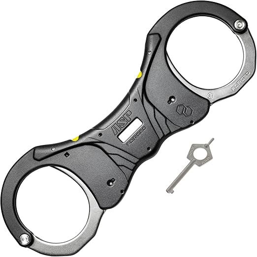 ASP Ultra Double-Locking Rigid Handcuffs, Forged Aluminum Handcuffs, Professional Grade Cuffs for Tactical Gear