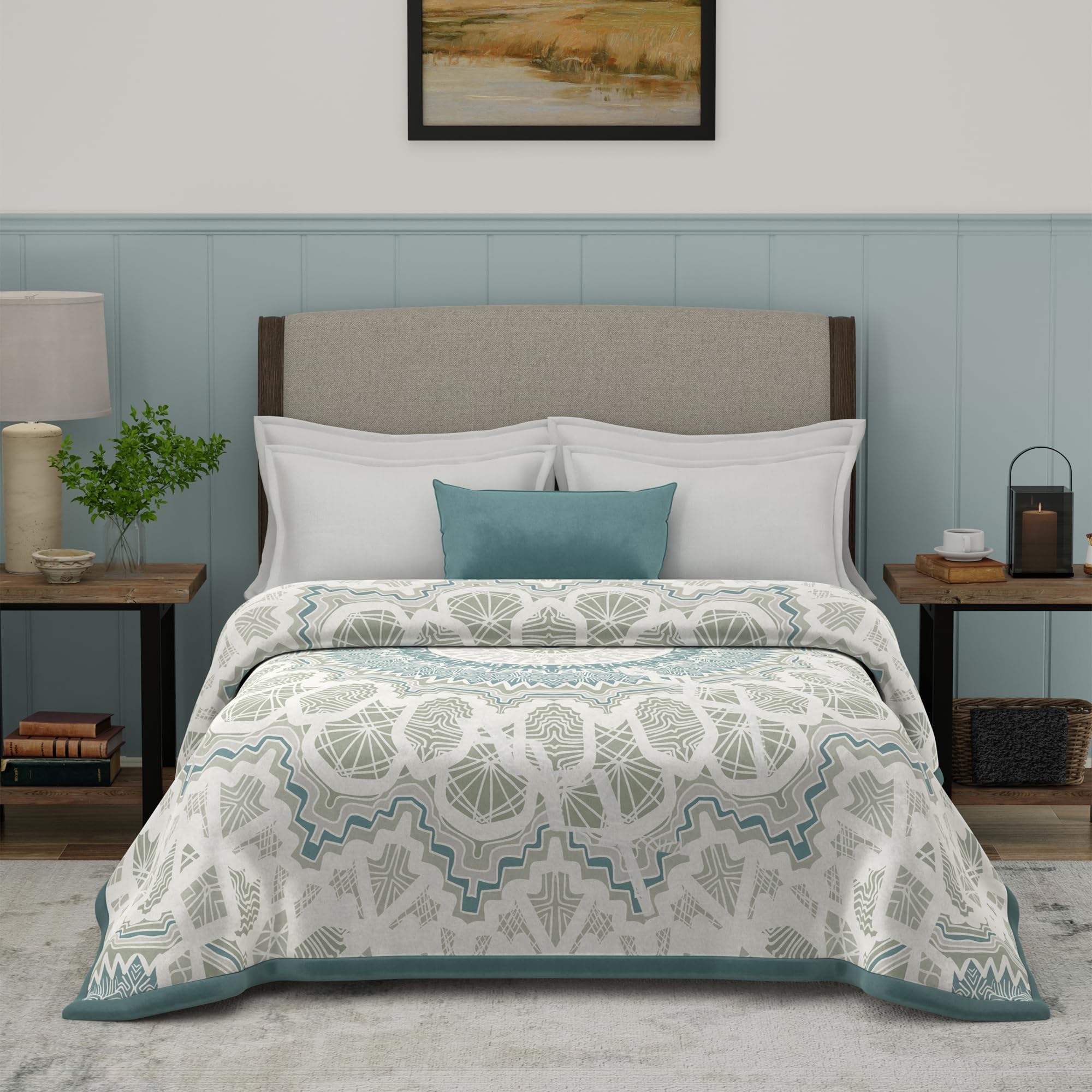 MYTRIDENT Mink Blanket - Super Soft & Cozy Double Bed -28
