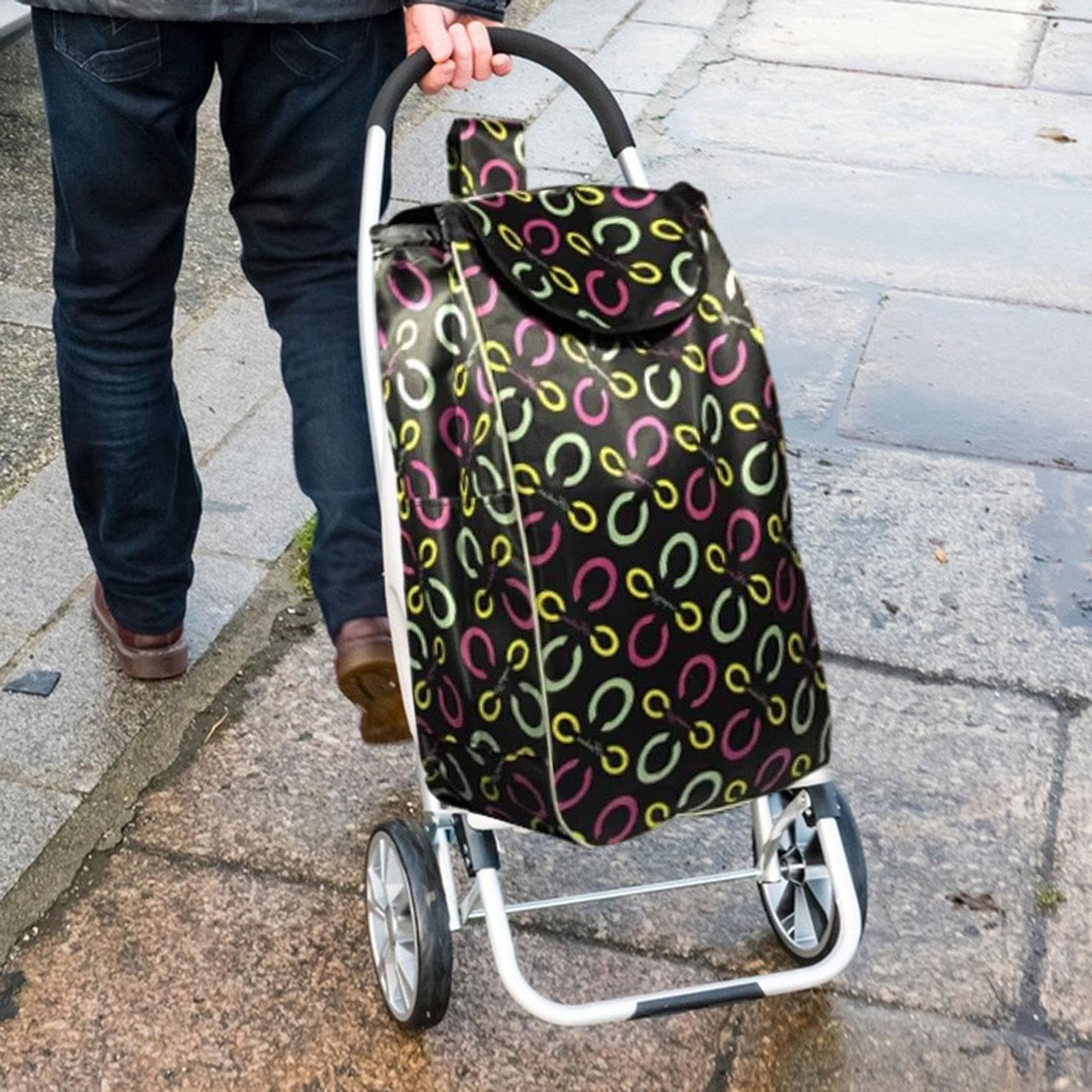 PORTABLE CADDIE PLIABLE sac de courses pliable sac de chariot pliable