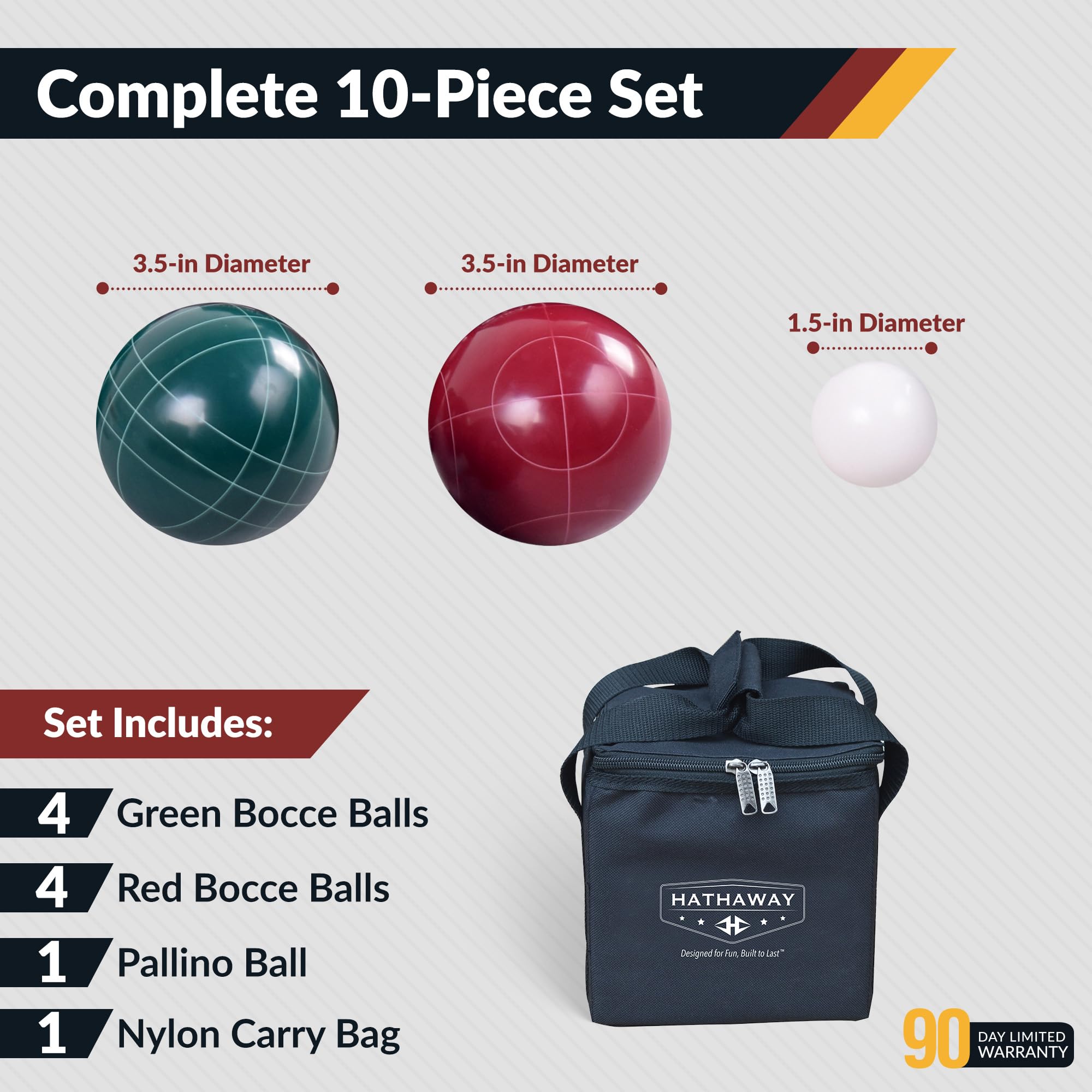 Hathaway - Juego de Bolas de Bola de Hathaway