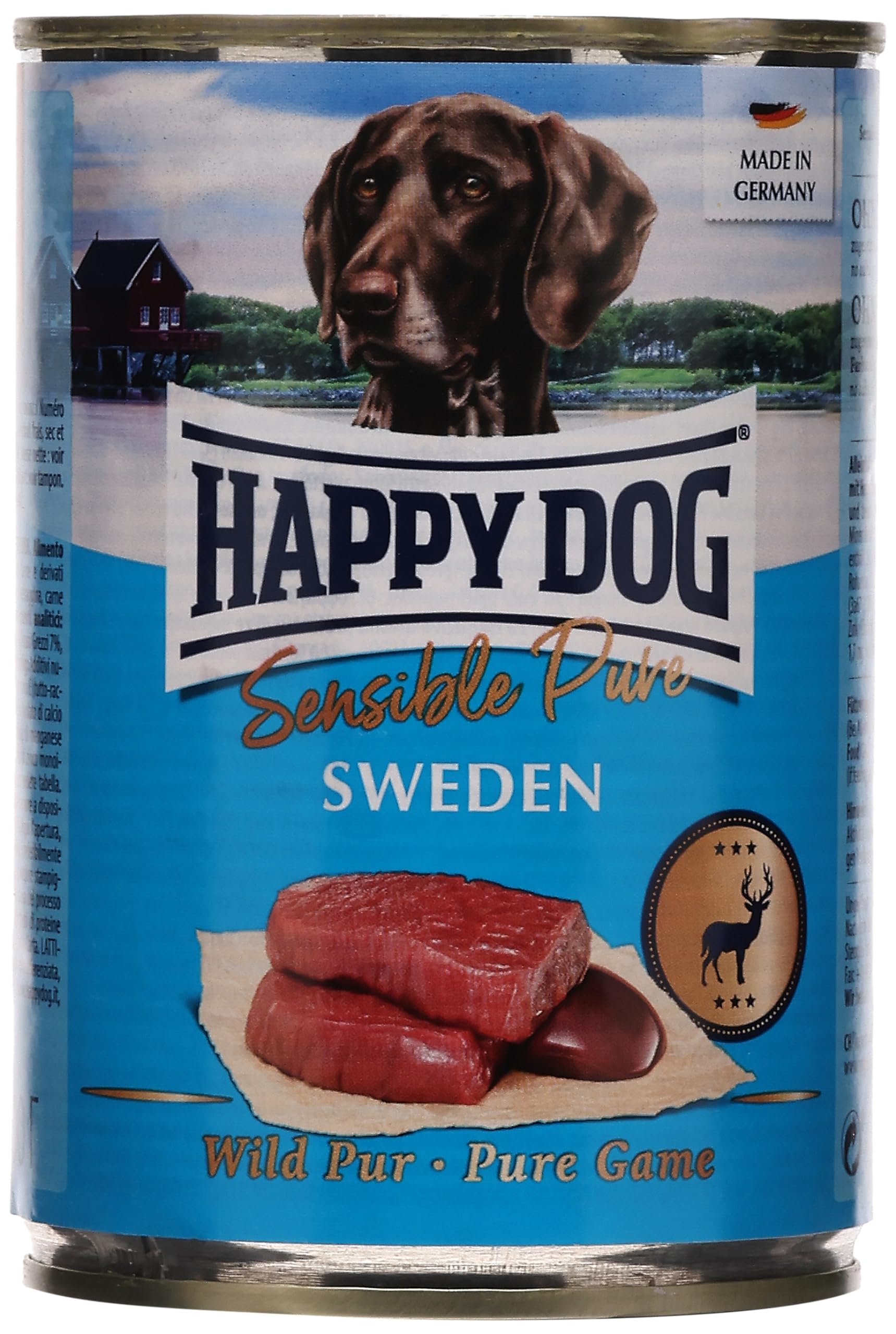 Happy DogWild Pure Game Wet Food 400g
