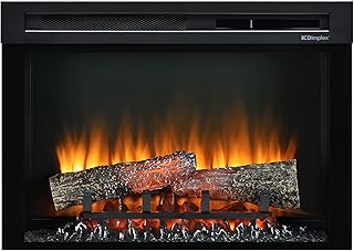 Dimplex XHD 26'' Elektrokamin Einsatz - Wandkamin - Elektrokamin mit Heizung - 1400W - Kamineinsatz Elektrisch mit LED Optiflame Flammeneffekt - Zuschaltbare Heizung - Mit Fernbedienung