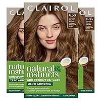 Vista 37 de Clairol Natural Instincts - Tinte semipermanente para el cabello, color castaño oscuro, paquete de 1 unidad