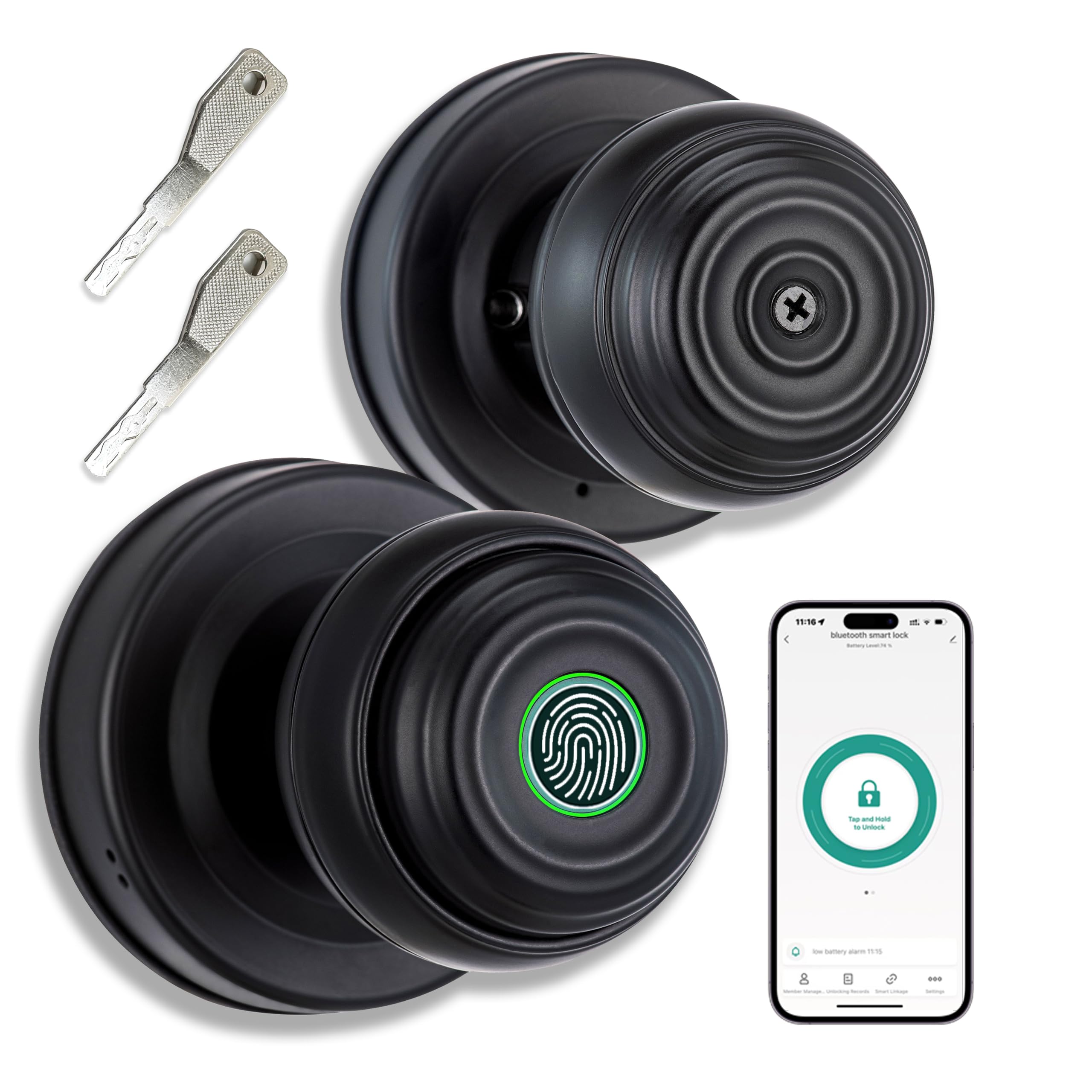 Smart Fingerprint Door Lock - Keyless Entry -1