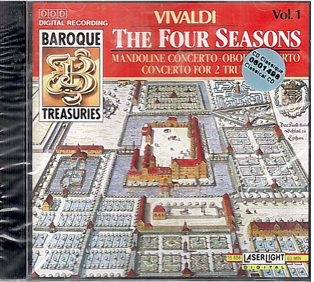 Baroque Treasuries 1: Vivaldi 4 Seasons [Audio CD]