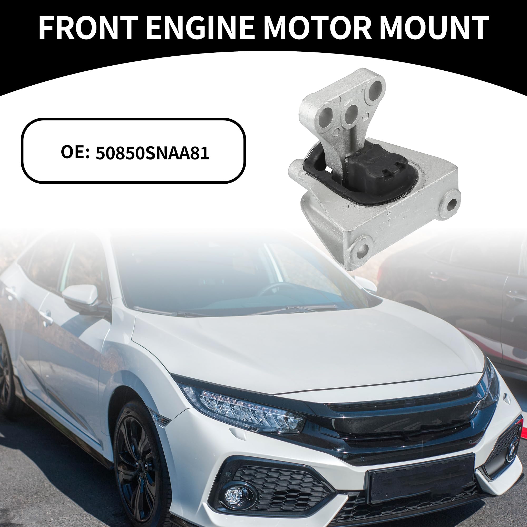 Supporto motore No.50850SNAA81 - Supporto di trasmissione sinistro per auto - per Honda Civic 1.8L 2006-2010 1 pezzo