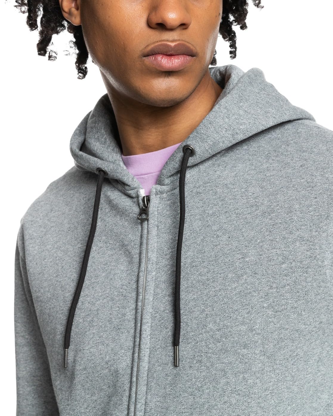 Quiksilver Essentials Zip Terry Maglione Uomo
