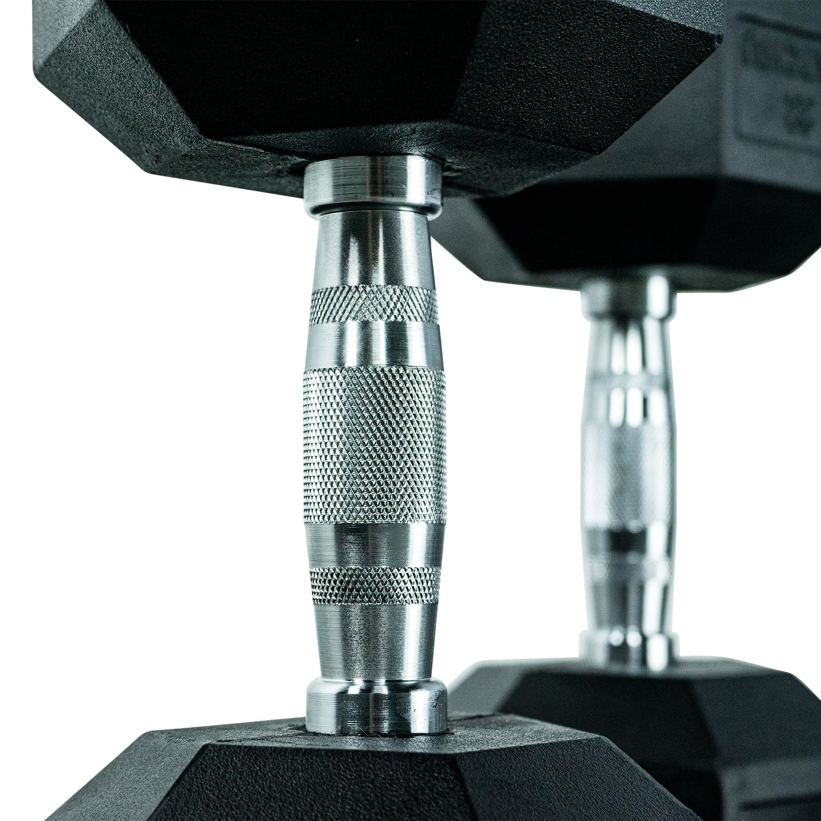 Matchu Sports | Manubri | Manubri Hexa | Set di 2 pezzi | Disponibile in 5, 7.5, 10, 12.5, 15, 17.5 e 20 KG | Gomma | Nero