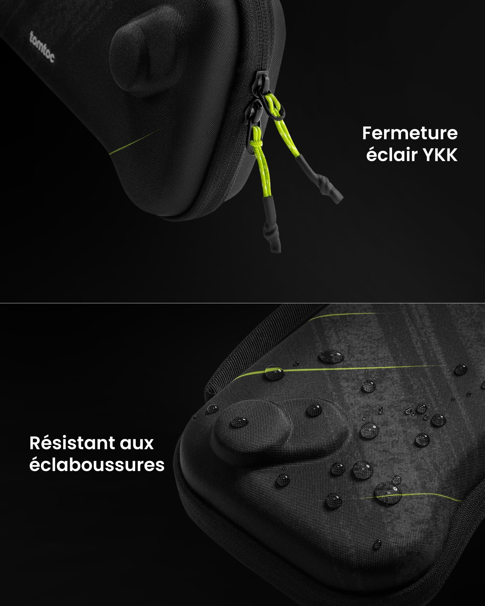 tomtoc Étui de Transport Compatible avec ASUS ROG Xbox Ally / Xbox Ally X 2025, Slim Housse de Protection, Sac Rigide Portable, Case Léger pour Le Voyage, Cadeau Noël