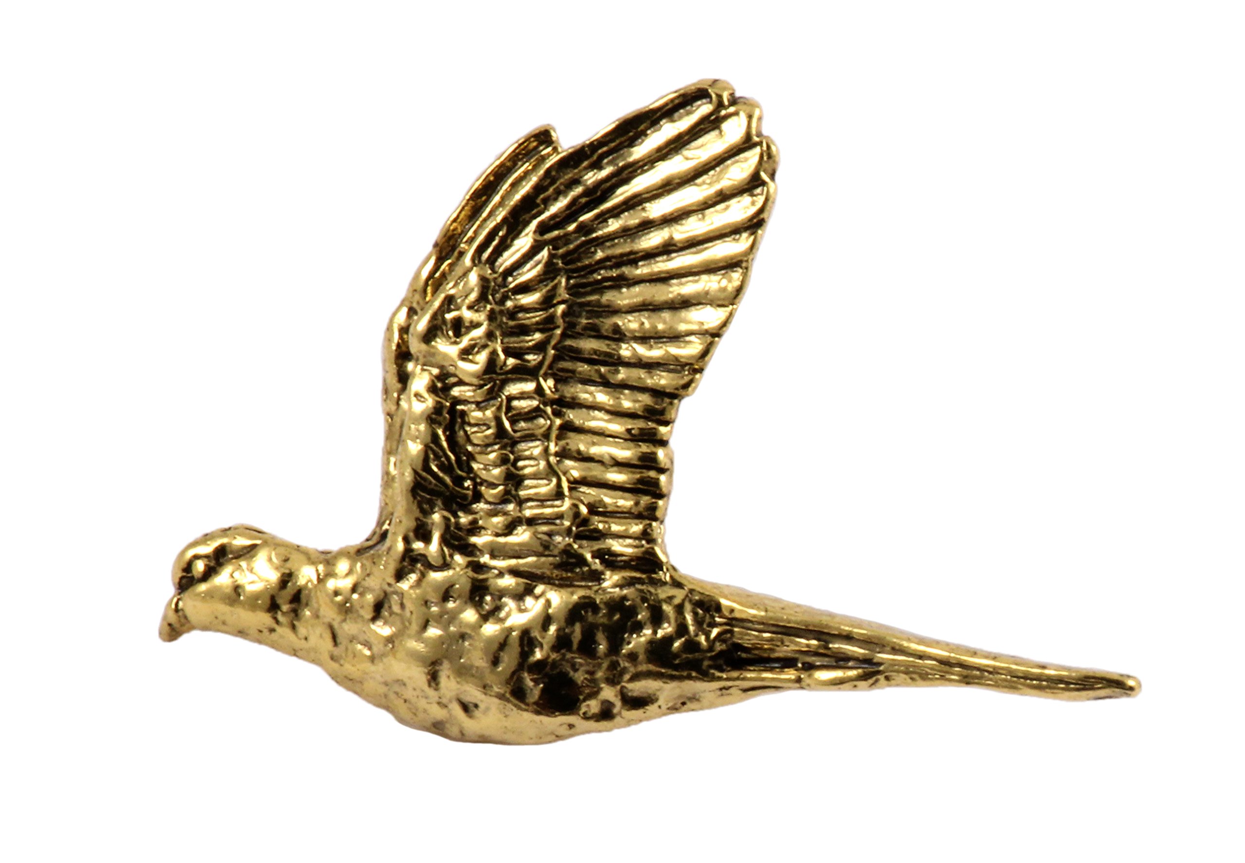 Creative Pewter Designs Gold Plated Morning Dove Pin BG034