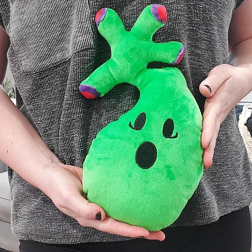 Miniatura 2 de Attatoy Peluche de vesícula biliar, juguete de peluche de órgano corporal completo con cálculos biliares