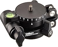 Vista 1 de Velbon 408464 - Nivelador de precisión de 2.087 in de diámetro inferior, accesorio de trípode de magnesio